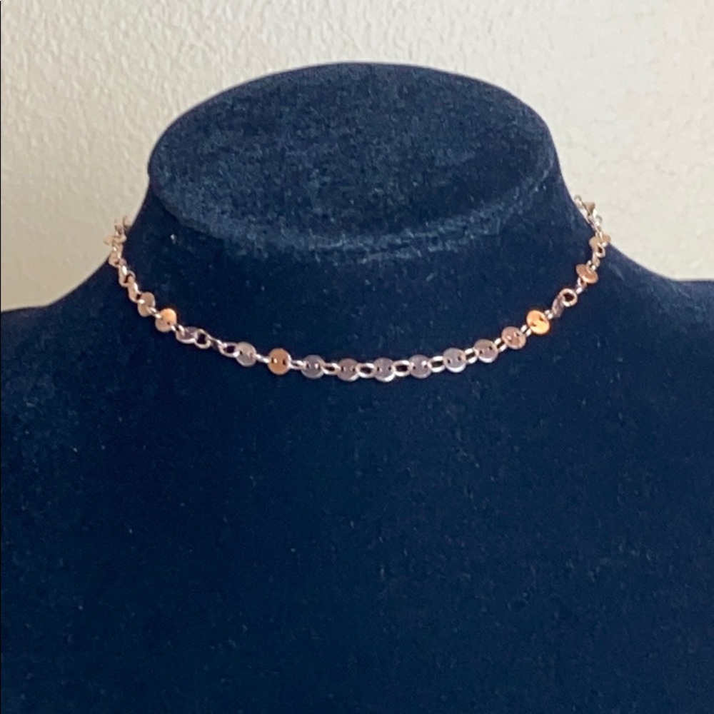 Gold Plated Choker Necklace